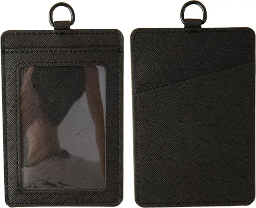 Vista 3 de Portatarjetas de identificación de moda – Tarjetero elástico con cordones, hebilla resistente para llaves, cartera, bonitos cordones para soporte
