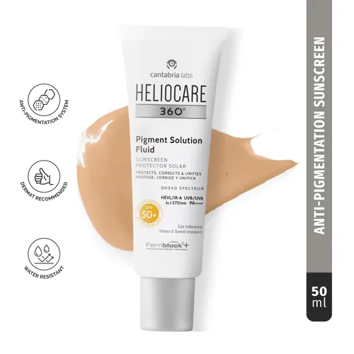 Vista 2 de Heliocare 360 Solución de Pigmento Fluido SPF50 50ml