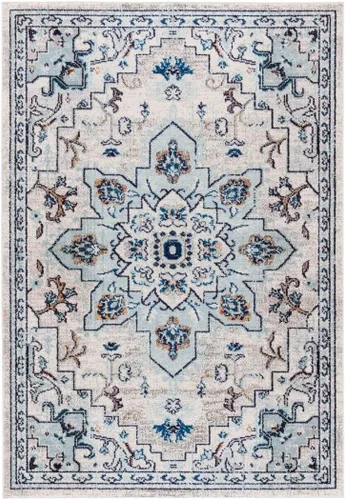 Vista 109 de Safavieh MAD473E - Tapete con diseño de medallón desgastado, bohemio elegante, colección Madison, no suelta pelos, fácil de cuidar, alto tránsito