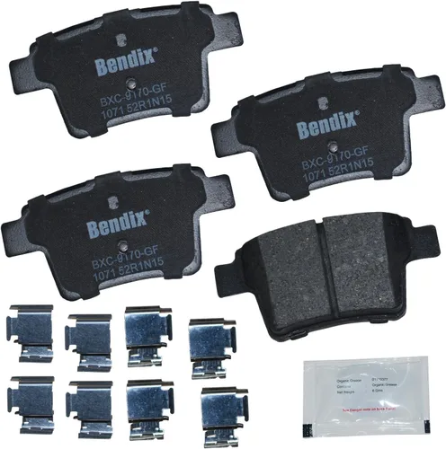 Vista 24 de Bendix Priority1 CFC154 - Juego de pastillas de freno de disco para Avanti II, Century, LeSabre, Regal, Riviera, chasis comercial, DeVille