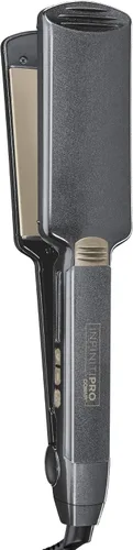 Vista 10 de [Usado] INFINITIPRO BY CONAIR - Plancha plana de cerámica turmalina de 1 pulgada, plancha plana de 1 pulgada para alisar o rizar, 5 ajustes