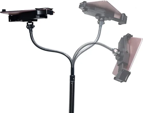 Vista 4 de Soporte de Piso con Cuello de Ganso – Cuello de Ganso Compacto y Ajustable de CTA con Ruedas Giratorias para iPad 7ª/8ª/9ª Generación 10.2", iPad