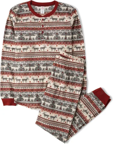 Vista 11 de The Children's Place Family Matching, Plaid Waffle 2 Piece Pajama Sets