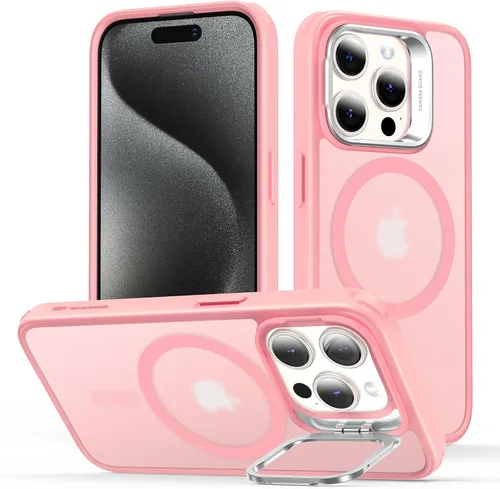 Vista 75 de ESR Funda para iPhone Air con soporte de almacenamiento, compatible con MagSafe, protección contra caídas de grado militar, funda magnética