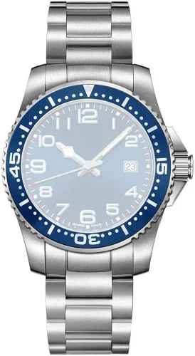 Vista 3 de Insertos de bisel de aluminio para reloj Longines Hydro Conquest de 1614in