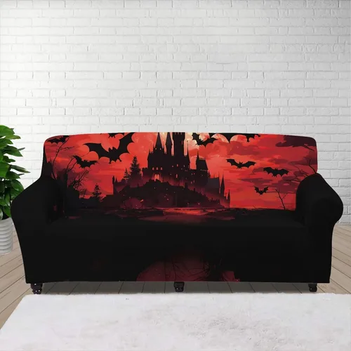 Vista 14 de AFPANQZ Fundas elásticas para sofá, fundas de sofá de águila con bandera estadounidense, fundas de sofá para sofá biplaza para sofás, protectores