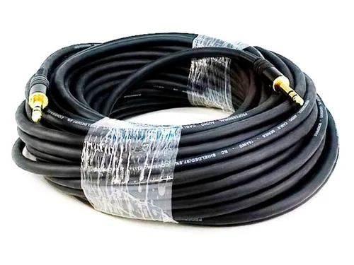 Vista 6 de Monoprice Cable TRS macho a macho de 1/4 pulgadas de la serie Premier de 50 pies, 16AWG (chapado en oro)
