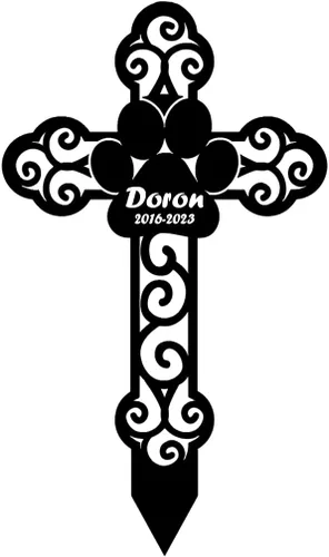 Vista 17 de Marcadores de tumbas para mascotas, marcadores conmemorativos para mascotas, placas de lápidas de metal para jardín, regalos personalizados