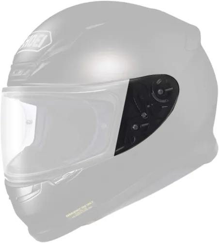 Vista 2 de Shoei Juego completo de placa base de liberación rápida para casco de motocicleta