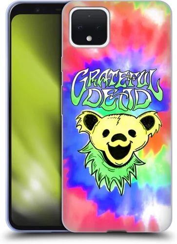 Vista 229 de Head Case Designs Funda de gel con licencia oficial de Grateful Dead Bear Trends [protección de grado militar] compatible con Google Pixel 3