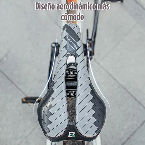 Vista 6 de ROCKBROS Asiento de bicicleta cómodo TPU acolchado para carretera MTB