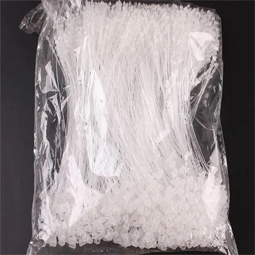 Vista 3 de 5000pcs 5inch(125mm) Plastic Loop Pin Transparent Security Labels for Clothing Handmade Label