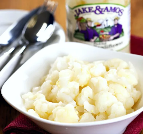 Vista 2 de Jake & Amos - Coliflor dulce en escabeche/2 - 16 onzas frascos