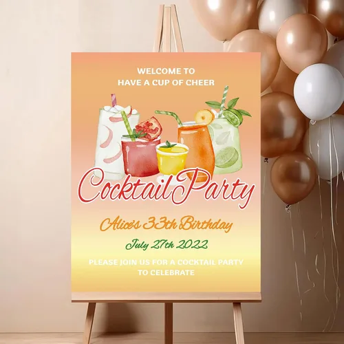 Vista 13 de HAQCO 4Th Of July Welcome Poster Fourth Of July Poster Independence Day Patriotic Birthday Party Decor Red White And Blue