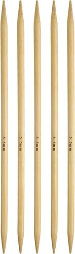 Vista 24 de Harfington - 5 piezas de agujas de tejer de bambú de doble punta, tamaño US 1 (2.25 mm), carbonizadas, 7.9 pulgadas (20 cm) rectas para tejer a