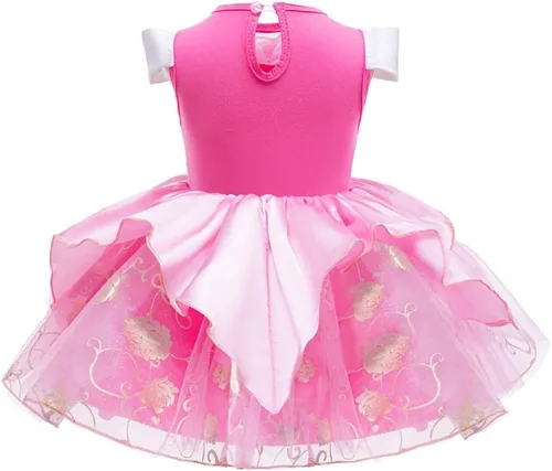 Vista 232 de Disfraz de princesa de Belle Sofía Blancanieves para niñas pequeñas, disfraz de princesa, Navidad, Halloween, mameluco con diadema