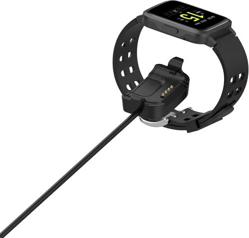 Vista 6 de Cables de cargador para reloj inteligente compatibles con Yamay SW020/Willful ID205 Smart Watch, cargador de repuesto de cable de carga USB de 39.4