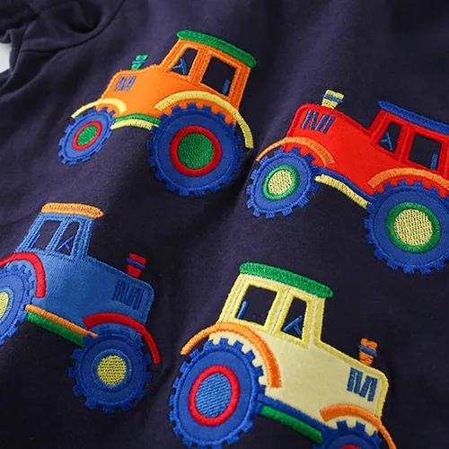 Vista 2 de Little Hand Conjunto de camiseta de lentejuelas para niños pequeños, conjunto de pantalones cortos para niños, ropa de juego casual y pantalones