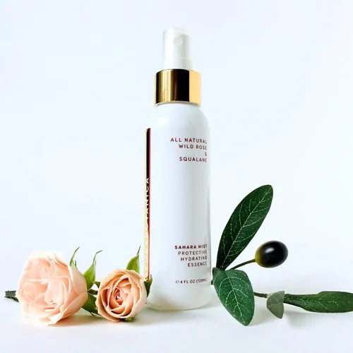Vista 6 de ESSENCE Face Mist, agua de rosa mosqueta, vitamina C, escualano, ultra hidratante, hidratante, imprimación facial en aerosol de 4 onzas, 100% puro