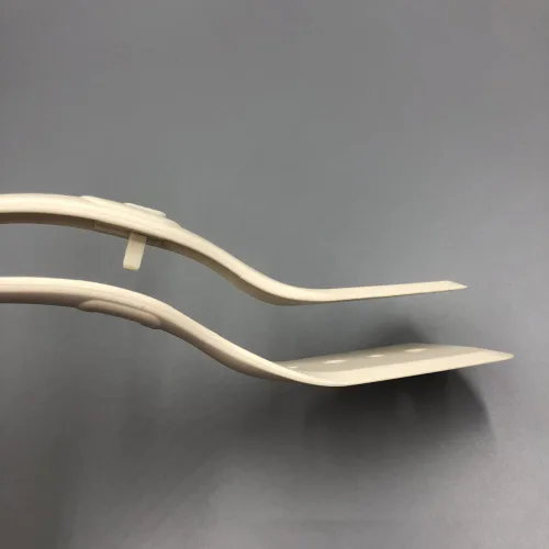 Vista 5 de Espátula y pinzas de silicona 2 en 1, espátula multiusos de 11.6 pulgadas, herramienta de cocina de cocina para voltear pescado, filete, panqueques