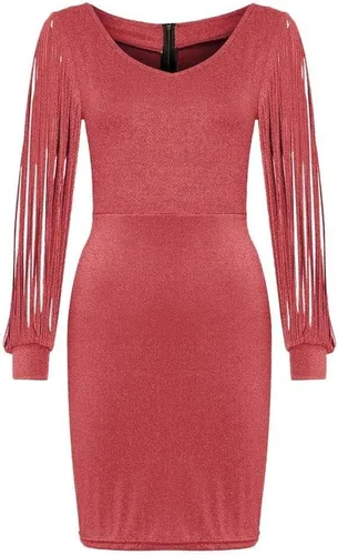 Vista 3 de Sexy Dress PartyDress Sexy Solid Sequined Stitching Shining Club Mini Dress New Years Eve Dresses for Women 2023