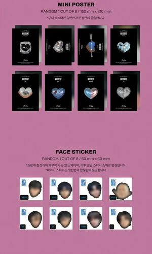 Vista 6 de ( STANDARD EDITION ) STRAY KIDS MAXIDENT Mini Album ( HEART Ver. +1ea Store Gift Card ) K-POP SEALED