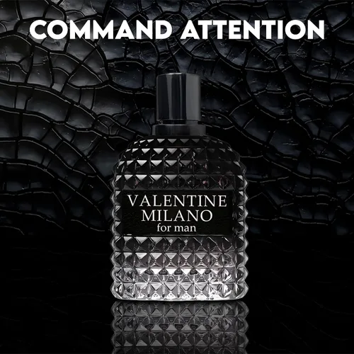 Vista 3 de AFLUXE Valentine Milano EDT Colonia para hombre con bolsa de regalo