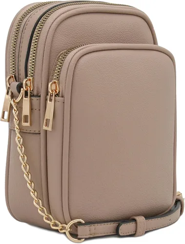 Vista 25 de Bolso cruzado ocasional de múltiples bolsillos Negro