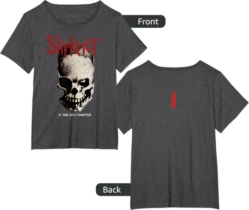 Vista 62 de Slipknot Tribal Calavera playera, niños 12, Rojo