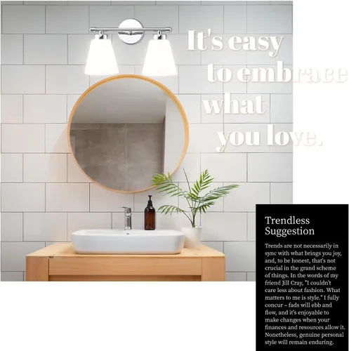 Vista 4 de Hamilyeah Lámpara de tocador moderna de cromo para baño sobre espejo, lámpara de tocador de 2 luces con pantalla de vidrio esmerilado, lámpara