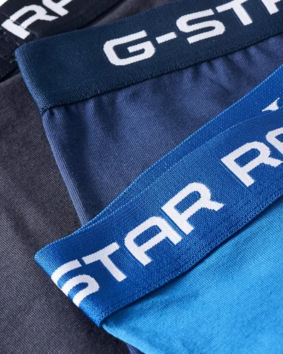 Vista 6 de G-Star Raw Baúl clásico para hombre paquete de 3 Blanco