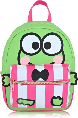Vista 8 de Fast Forward Sanrio Hello Kitty y amigos mochila para mujeres, hombres, unisex Linda mochila de piel sintética de 10" mini mochila Badtz-maru