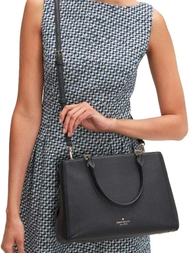 Vista 2 de Kate Spade - Bolso bandolera mediano Leila con triple compartimento