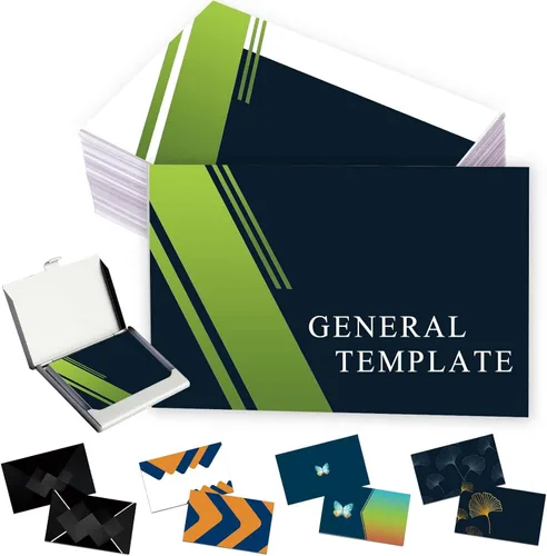 Vista 9 de Tarjetas de visita personalizadas con tu logotipo, tarjeta impresa personalizada para fotos de pequeñas empresas, frente y trasera, impermeable