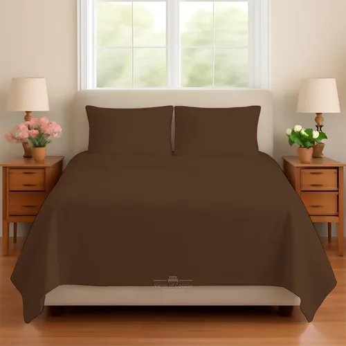 Vista 29 de Juego de sábanas para sofá cama, 100% algodón de 400 hilos, juego de 4 piezas, sábana ajustada con bolsillo profundo, suave, sin arrugas