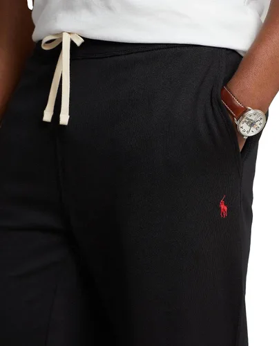 Vista 4 de POLO RALPH LAUREN Pantalones deportivos grandes y altos con cordón de vellón