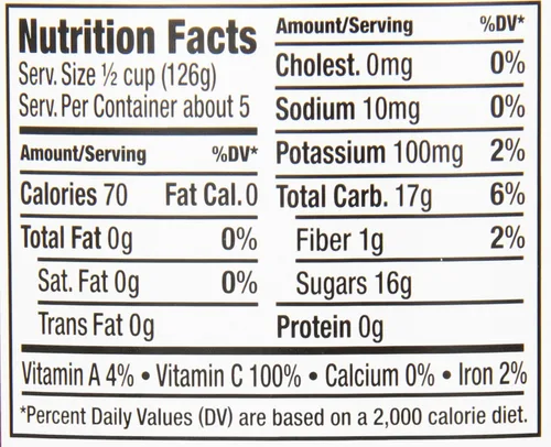 Vista 6 de Kirkland Signature Sliced Peaches, tarro de vidrio de 24 onzas (paquete de 2, total de 48 onzas)