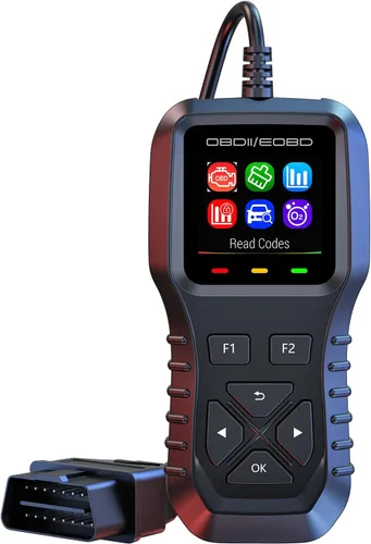 Vista 2 de K1 Escáner OBD2 para Coche, Herramienta de Diagnóstico Compatible con FIXD, Lector de Códigos, Reinicio de la Luz del Motor, Lectura/Eliminación