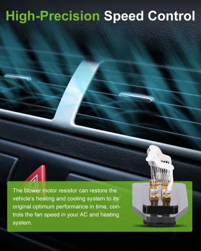 Vista 4 de SCITOO Regulador de resistencia del motor del ventilador del ventilador del calentador de aire acondicionado para 1994-2001 para Acura Integra