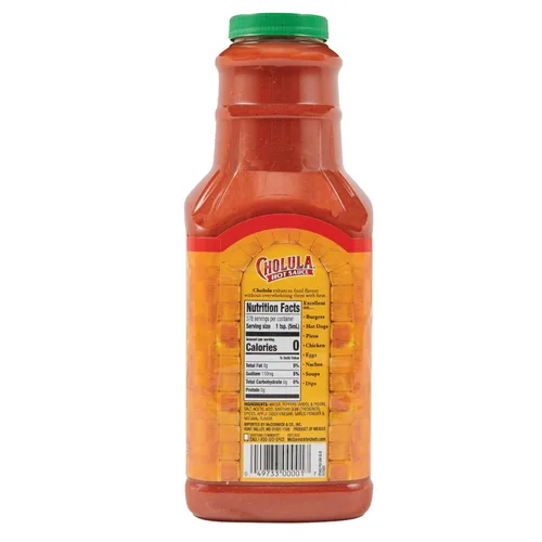 Vista 3 de Salsa Picante Original Cholula, 64oz