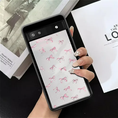 Vista 257 de Compatible con Google Pixel 4A 5G Mobile Case Creative Acrylic Panel trasero Silicona Protección Grip especialmente diseñado para Google Pixel 4A 5G