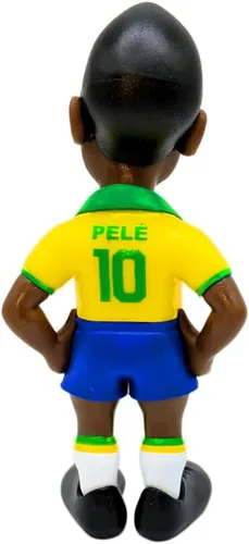 Vista 3 de MINIX Sports - Figura coleccionable de Pelé - Brasil 1st Kit, 4.7 in