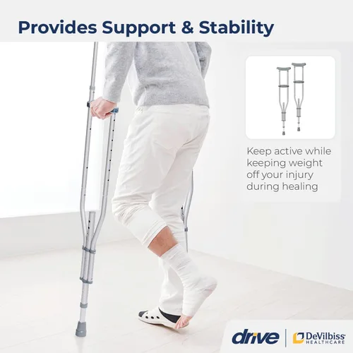 Vista 2 de Drive Medical Muletas