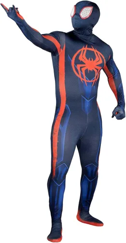 Vista 7 de Marvel Spider-Verse 2 - Disfraz de Miles Morales Zentai para adulto