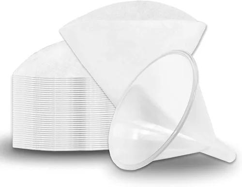 Vista 7 de 50 conos de filtro de 4.5" Filtros de aceite para freidora Filtro de aceite no tejido Cono de filtro de grasa Conos de filtro de aceite Mejor