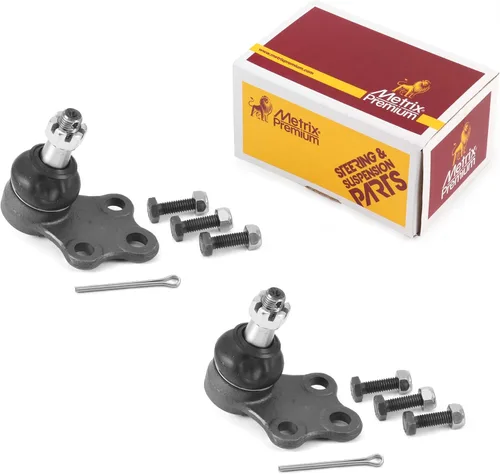 Vista 100 de Metrix - 2 juntas de rótula superior delantera K3134T para Dodge Ram 1500 4WD 94-01, Ram 2500 4WD 94-99, Jeep Cherokee 84-01, Wrangler 97-17