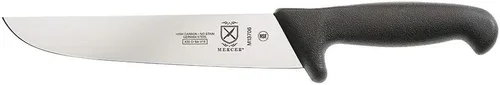 Vista 26 de Mercer Culinary BPX M13717 Cuchillo de carnicero americano, 10 pulgadas