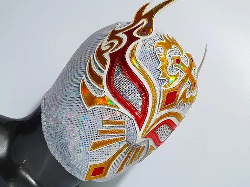 Vista 2 de CARISTICO MÁSCARA DE LUCHA LUCHADOR LUCHADOR LUCHA LIBRE MÁSCARA MEXICANA