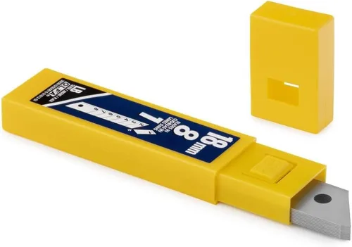 Vista 3 de OLFA 5009 LB-10B - Cuchilla de extremo desprendible resistente, 10