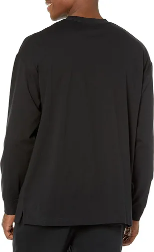 Vista 2 de Tienda Essentials Camiseta de manga larga para hombre de algodón orgánico de gran
